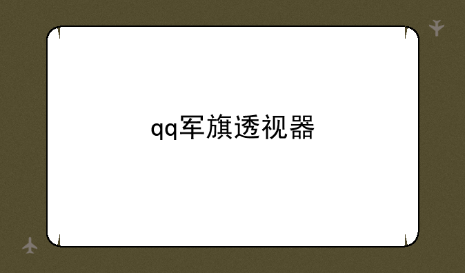 qq军旗透视器